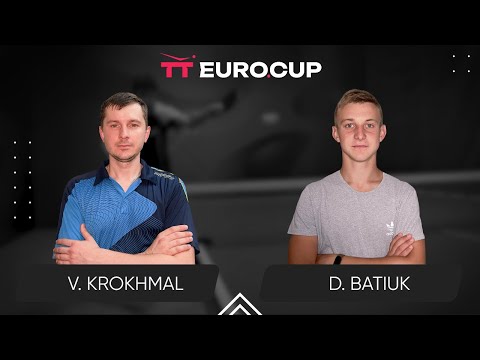 16:20 Vitalii Krokhmal - Dmytro Batiuk 27.02.2024 TT Euro.Cup Ukraine Master. TABLE 3