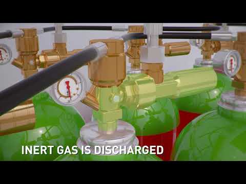 Inert Gas Fire Suppression System