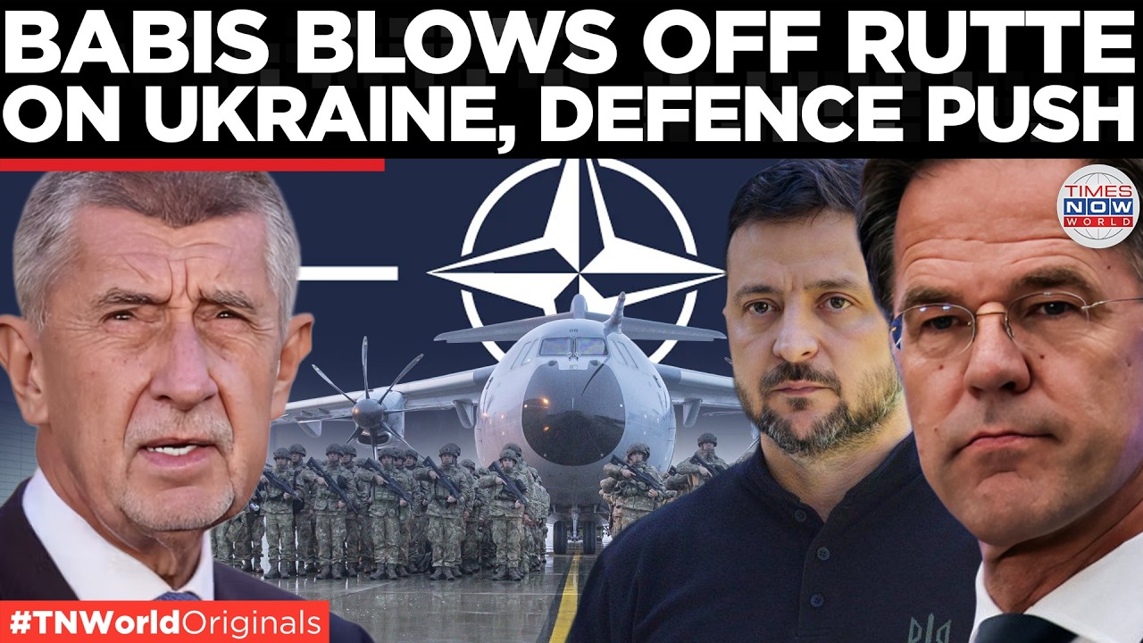 DEFENSE DIVIDES NATO: Czech PM Babiš Resists Rutte On Defence Spending Push | US-Iran War