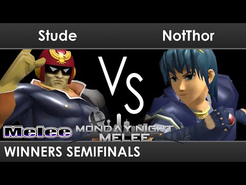 MNM 296 - Studebacher Hoch (Captain Falcon) VS NotThor (Marth) - Winners Semifinals - SSBM