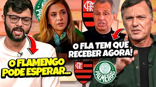 INVERTIDA AO VIVO! Mauro Cezar ATROPELA ARGUMENTO de Jornalista Palmeirense e DEFENDE FLAMENGO