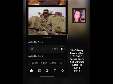 A “Don’t Worry. Boys Are Hard to Find.”  Audio briefing A of 6 Part 1 