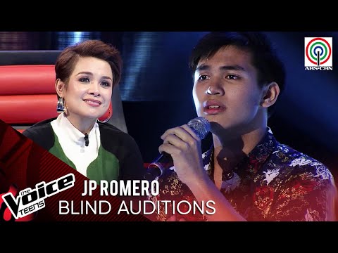 JP Romero - Usahay | Blind Audition | The Voice Teens Philippines 2020