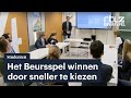 Studenten maken in het beursspel kennis met de werking van de beurs - #Beursspel