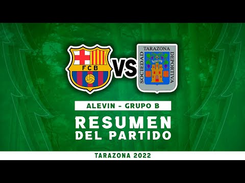 RESTV / F.C. Barcelona 11 - S.D. Tarazona A 0 / ALEVÍN / 1a Fase
