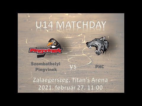 U14 309  Szombathelyi Pingvinek - PHC (élő közvetítés)