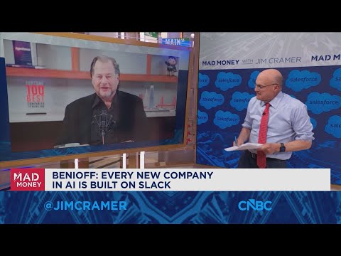 Salesforce CEO Marc Benioff goes one-on-one with Jim Cramer