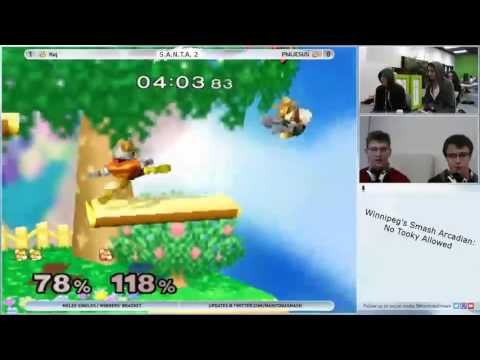 S.A.N.T.A. 2 Koj (White Fox) vs. PhilJesus (Red Fox) - Melee Singles Losers' Bracket