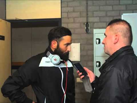 interview ferhat kaya (fortuna Sittard) na uit tegen R.K.C