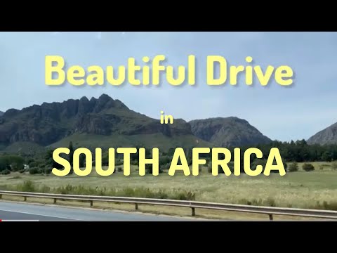 BEAUTIFUL COUNTRYSIDE DRIVE,  in SOUTH AFRICA.  #CapeTown #vineyards #travel #tourism
