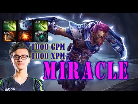 Miracle Anti - Mage 1000 Gpm and 1000 XPM - Your rock is coming![2140p]