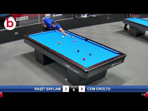 RAŞİT SAYLAM & CEM EROLTU Bilardo Maçı - 