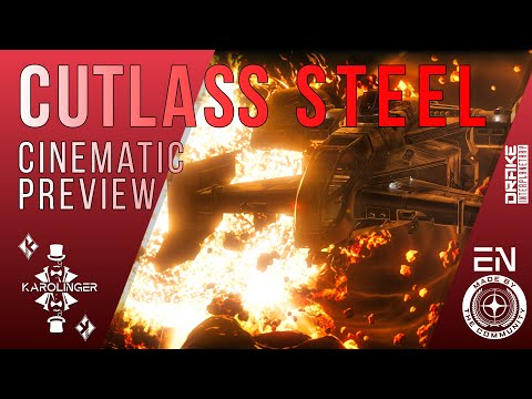 Star Citizen Preview [4K] Drake Cutlass Steel | Cinematic Gameplay Review | Data, Info's & more