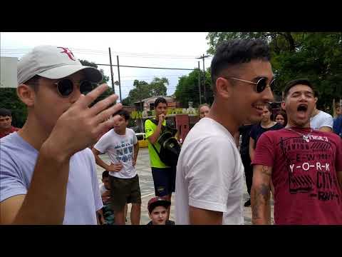 LA NOVIA TOXICA SERRUCHADA - MEJORES RIMAS 2VS2 HIJOS DEL PARQUE SAN VALENTIN