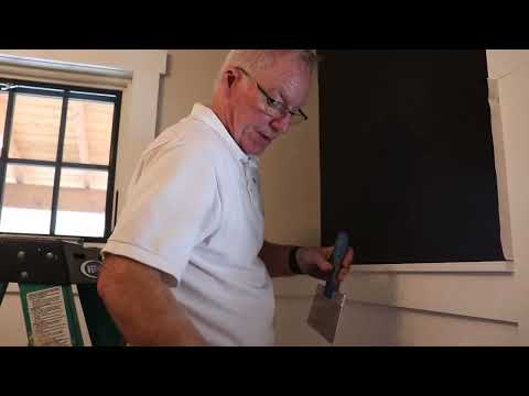 Grasscloth Wallpaper Install