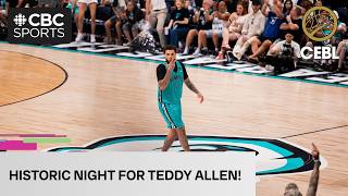 Sea Bears Allen drops 54-points setting new CEBL record for most points in a single game