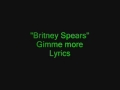 Britney Spears - Gimme more Instrumental ...