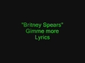 Britney Spears - Gimme more Instrumental ...