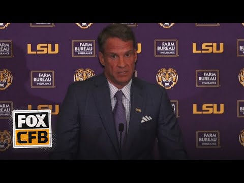 Lane Kiffin’s Full LSU Introductory Press Conference | FOX College Football