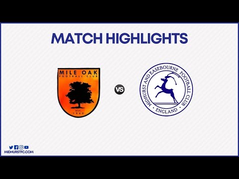 First Team vs Mile Oak (A)