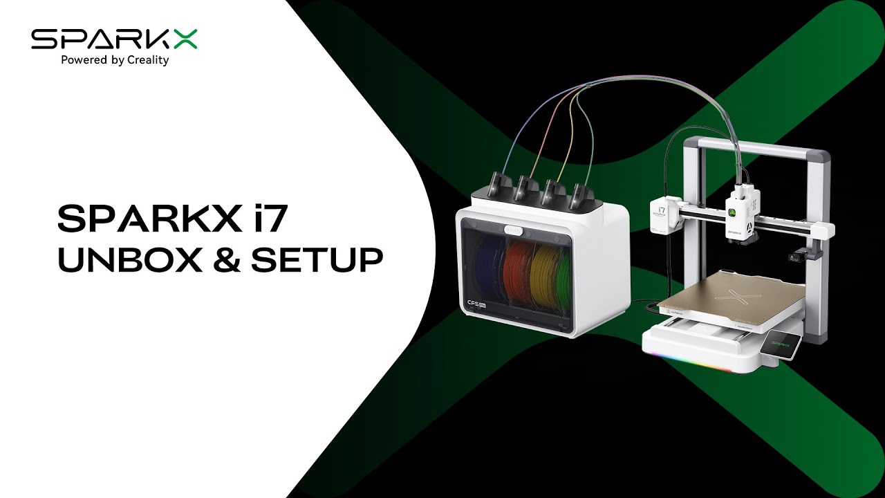 Creality 3D-Drucker SPARKX i7 Farb-Combi (i7 + CFS Lite)