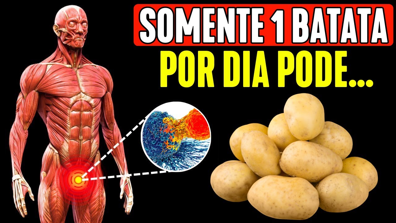 MUITOS COMEM BATATAS, mas 90% DESCONHECE seus EFEITOS sobre o ORGANISMO