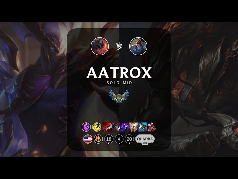 Aatrox Mid vs Yasuo - NA Challenger Patch 13.15