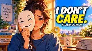 The Psychology of Pretending Not to Care | B2 English Shadowing