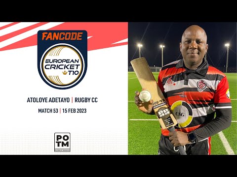 POTM: A.Adetayo - RGC vs ETR | Highlights | FanCode ECT10 Gibraltar | Gibraltar 2023 | ECT23.053