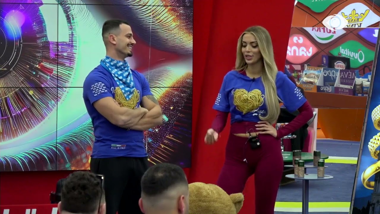 “E kuqja përfaqëson dashurinë…”/ Mateo i ushqen makarona Brikenës: Në BBV kam gjetur dashurinë