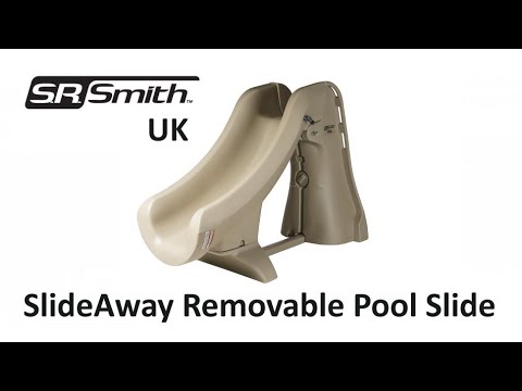 SR Smith SlideAway Removable Residential Swimming Pool Slide