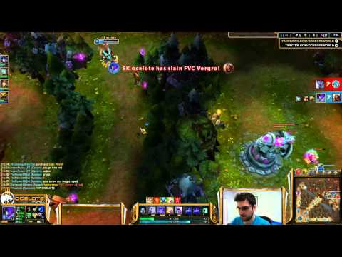 SK Ocelote- Kha'Zix Jungle vs Zed Mid Lane - Stomping towards victory!  (Diamond I)
