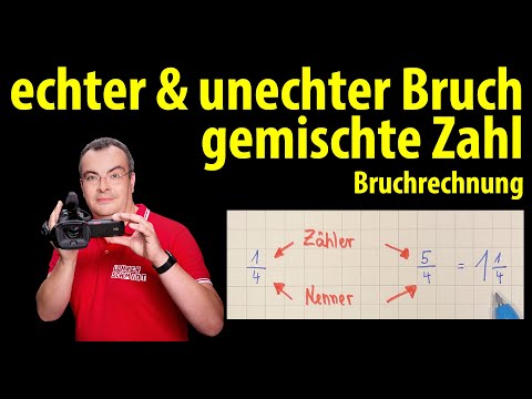 Proper fraction, improper fraction, mixed number - a very detailed explanation |  Lehrerschmidt