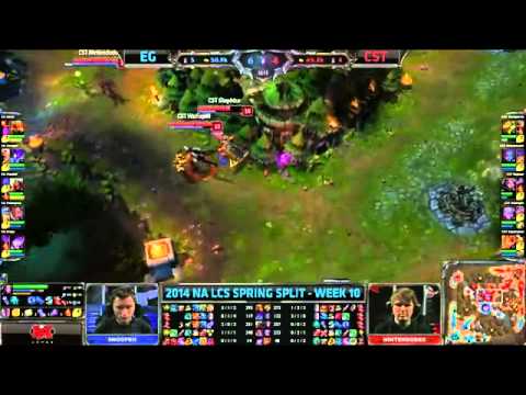 Evil Geniuses vs Team Coast | EG vs CST | 2014 NA LCS Spring Split W10D2 G4 [HQ]
