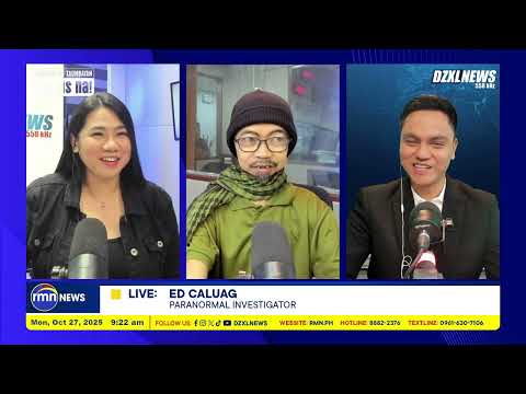 #DZXLInterviews | Kwentong buhay at kababalaghan kasama si Paranormal Exprert Ed Caluag