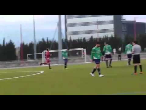 Iruña 0-2 Oberena (Gol de Pablo Lizarraga, 0-2, min. 88)