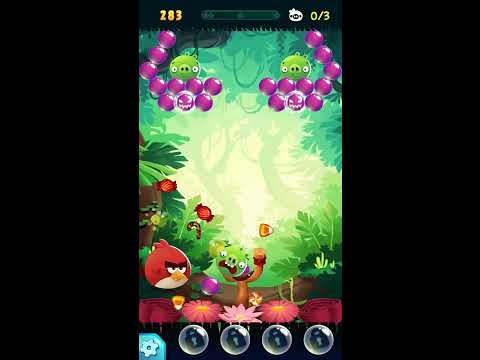 Angry Birds POP Bubble Shooter (Stella POP) - Level 1 Full HD new version IOS, ANDROID