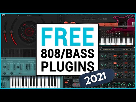 The Best FREE 808 / Bass VST Plugins Every Producer NEEDS in 2021!