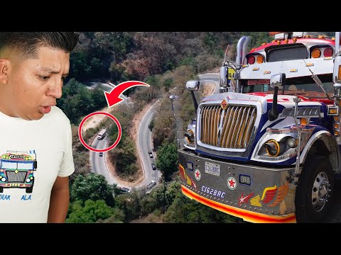 We traveled on the most dangerous road in Guatemala.
