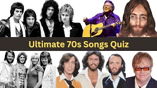 Ultimate 70s Song Quiz - Can You Guess the Artist? 🎶 | 3-Second Song S