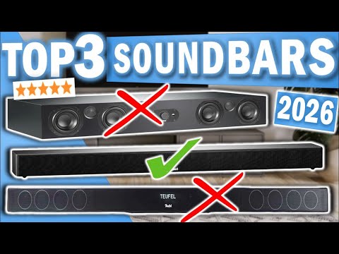SOUNDBARS kaufen: Top 3 Soundbars 2026 im Vergleich!