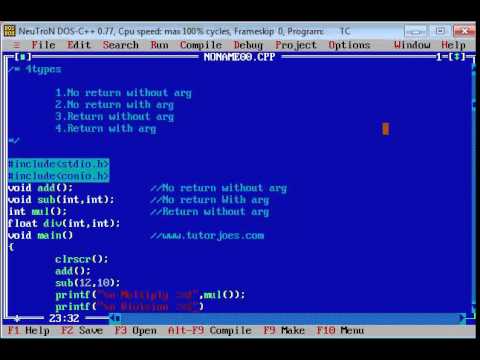 Basic Program In C In Tamil