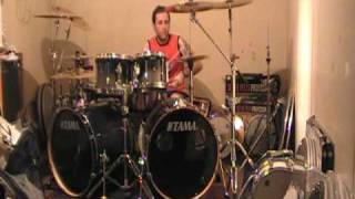 Jean Montelli interpreta Dr. Sin/ Ivan Busic ( Scream &amp; Shout ) drum cover