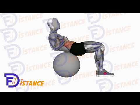 Exercice Crunch (sur Swiss Ball)
