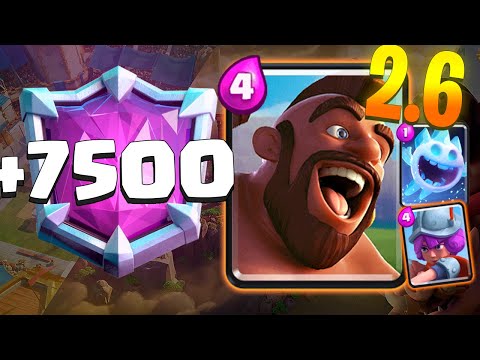 HOG 2.6 HIGH TROPHIES +7500 - CLASH ROYALE