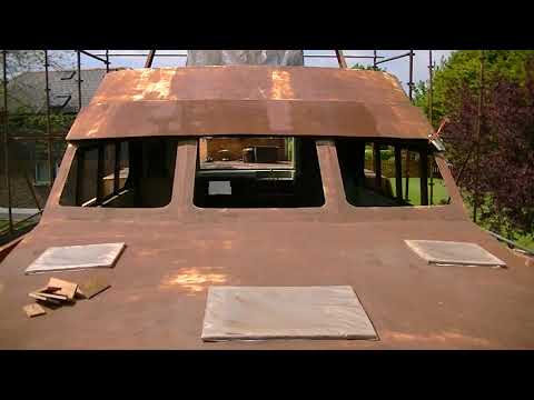 Building Shibumi EP 5  Restoration continues  -  Steel Boat Building