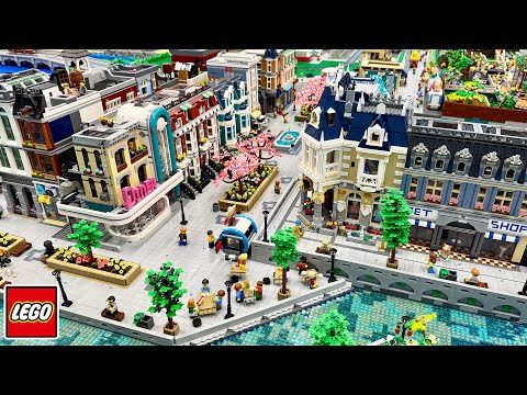 Detailing Our Best Ever LEGO City Modular Layout!