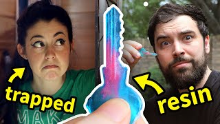 Will this DIY resin key work? (My wife is locked in the shed)