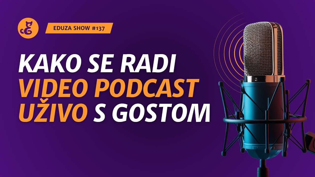 Kako se radi video podcast uživo s gostom: proces, koraci, alati