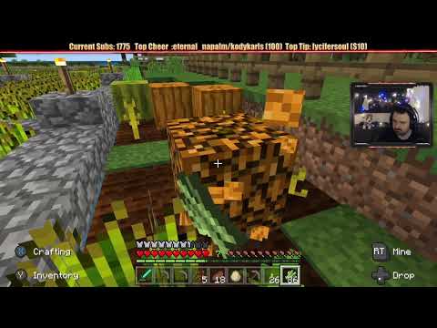 Minecraft  Chill Stream  Dec  26, 2018 pt1   Sounding Awful and then   HORRID Game Bug !